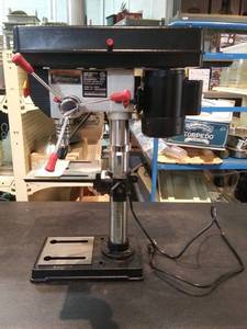 lot 9075 image: 10-in Drill Press with Laser