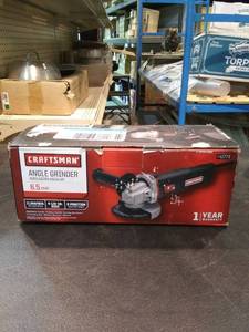 lot 9093 image: 4.5 Disc 6.5 Amp Angle Grinder