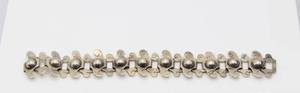 lot 105 image: Abraham Tobias .925 Sterling Silver Link Bracelet