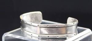 lot 67 image: Gideon Sterling Silver Cuff Bracelet