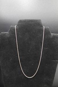 lot 130 image: .925 Sterling Silver Chain