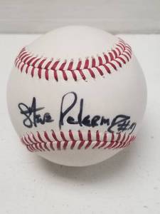 lot 1243 image: Steve Palermo Autographed Official League Baseball w COA