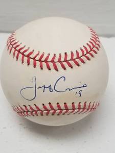 lot 1246 image: Jeff Conine Autographed Rawlings Official American League Baseball w COA