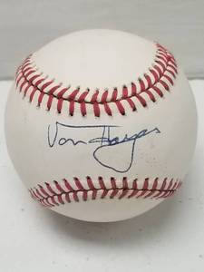 lot 1251 image: Von Hayes Autographed Rawlings Official National League Baseball Phillies