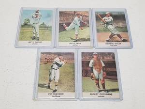 lot 1208 image: 1961 Golden Press Lot of 5 w Dizzy Dean, Lefty Grove, Mickey Cochrane & More