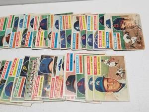 lot 1212 image: 1955 Topps Lot of 43 Cards w Ken Boyer & Jerry Coleman