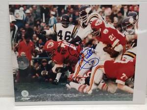 lot 1266 image: Ed Budde Autographed 8x10 Photo Kansas City Chiefs w COA