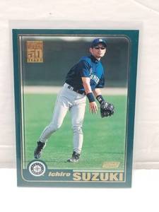 lot 1288 image: 2001 Topps Ichiro Suzuki #726 Rookie Card Seattle Mariners