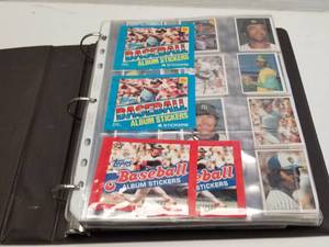lot 1301 image: 1981, 1982 & 1983 Topps Baseball Stickers Complete Sets