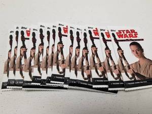 lot 1315 image: Star Wars The Last Jedi Factory Sealed Packs Lot of 14