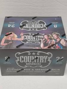 lot 1317 image: 2014 Country Music Series 1 Factory Sealed Wax Box w 24 Packs