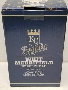 lot 1319 image: Whit Merrifield Kansas City Royals Bobblehead 2018 SGA