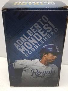 lot 1320 image: Adalberto Mondesi Kansas City Royals Bobblehead 2019 SGA