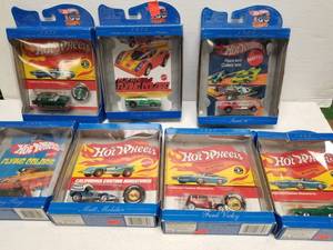lot 1341 image: Hot Wheels Limited Edition Commemorative Replica Collection Lot of 7