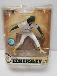 lot 1346 image: Dennis Eckersley Oakland Athletics McFarlane Action Figure Cooperstown Collection