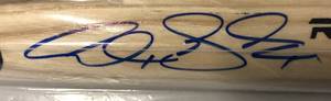 lot 1011 image: Signed Alex Gordon Full Sized Baseball Rawlings Bat with James Spence (JSA) Authentication WITNESSED
