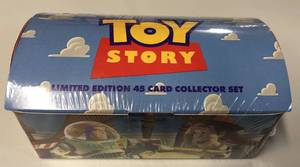 lot 1024 image: Disneys Toy Story Complete Factory Sealed 45 Card Trading Card Set - Limited Edition Set - #577620,000