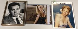 lot 1065 image: Lot of Three 8x10 Signed Photographs - Martin Sheen, LaFontaine, Kelly Pickler