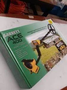 lot 24239 image: Garrett ACE 400 Metal Detector with Pro Pointer II & 3 Accessories