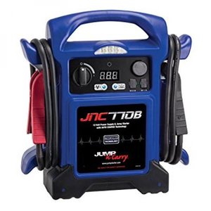 lot 24277 image: Jump-N-Carry JNC770B 1700 Peak Amp Premium 12-Volt Jump Starter - Blue