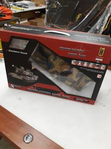 lot 24295 image: Airsoft Heng Long Army War Model Battle Bb Firing T-90 Tank Radio Control