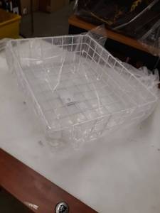 lot 24303 image: Safety Technology Inc. Sti-9740 Large Version Exit Light Steel Sti-9740