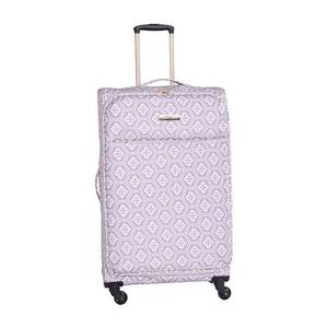 lot 24330 image: Jenni Chan Aria Snowflake Spinner Luggage, Grey