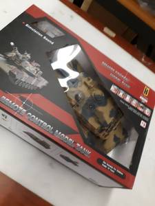 lot 24380 image: Airsoft Heng Long Army War Model Battle Bb Firing T-90 Tank Radio Control