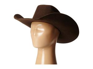 lot 24426 image: Twister Wool Cowboy Hat (Chocolate) Medium