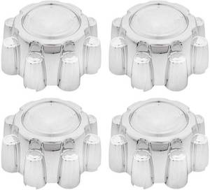 lot 13645 image: 4pcs Chrome Wheel Hub Caps Center for 99 00 02 04 05 Ford F-250 F-350 18 Wheel