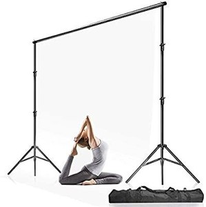 lot 13650 image: Julius Studio 10 ft. Max Wide 9.4 ft. Max Height Adjustable Background Support Stand