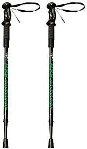 lot 13667 image: pys Trekking Telescopic Walking Poles Hiking Poles - Adjustable Aluminium Lightweight Section Trekking Alpenstock, Ultralight & Comfortable with Shock-Absorbent, Quick Lock, 1 Pair