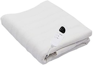 lot 13671 image: Giantex Standard Massage Table Warmer, Spa Table Heating Pad with Digital Timer and Five Heat Settings, Auto Overheat Protection, Portable Electric Table Warmers