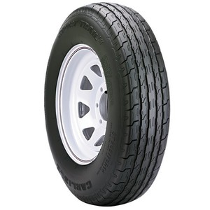 lot 13679 image: Carlisle 480-12 Sport Trail LH Trailer Tire, 4-Hole, White