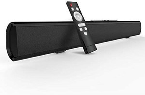 lot 13695 image: Meidong KY 2022 Soundbar for TV, 37-Inch soundbar with 16v Watt Strong Bass, 2 Bluetooth Audio Speakers, Wireless & Wired Included Optical Cable, Wall Mountable,Remote Control