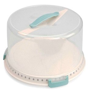 lot 13731 image: Sweet Creations, Locking Cake Carrier With Server, Up To 10 Inch, 3-layer Cake,