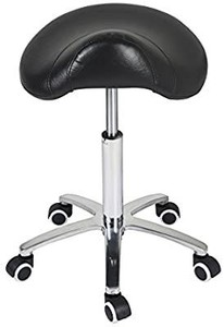 lot 13738 image: Antlu Saddle Stool Rolling Chair for Medical