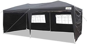 lot 13766 image: Goutime 10 X 20 feet Party Event Instant Tent, Ez Pop up Canopy with Removable Sidewalls