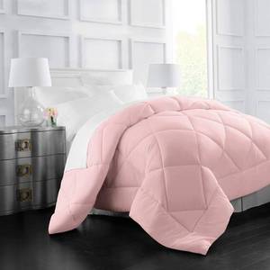 lot 13780 image: Italian Luxury Goose Down Alternative Comforter - All Season - 2100 Series Hotel Collection - Luxury Hypoallergenic Comforter - FullQueen - Pink