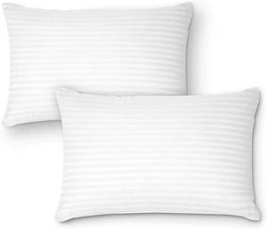 lot 13781 image: DreamNorth PREMIUM Gel Pillow Loft (Pack of 2) Luxury Plush Gel Bed Pillow For Home  Hotel Collection Good For Side and Back Sleeper Cotton Cover Dust Mite Resistant & Hypoallergenic - Queen Size
