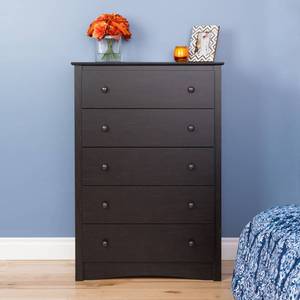 lot 13790 image: Riverdale 5-Drawer Chest, Warm Cherry