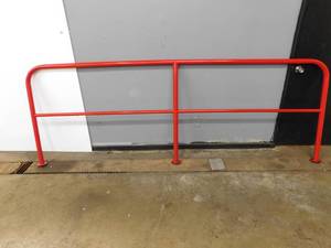lot 2283 image: Metal Railing wFloor Mounts