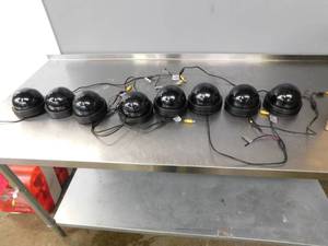 lot 2321 image: Set of 8 Speco Security Cameras