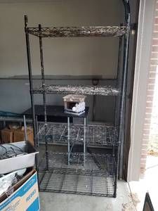 lot 515 image: 6ft Black Metro Rack