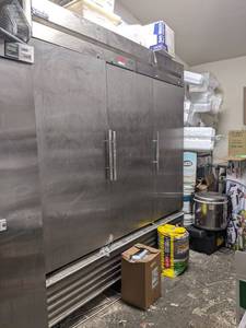 lot 533 image: Superior Refrigerator In Casters, Contents Not Included.