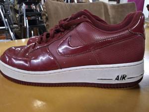 lot 5786 image: Red Pair of Nike Air Shoes