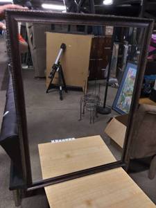 lot 5813 image: Interiors Design Framed Mirror