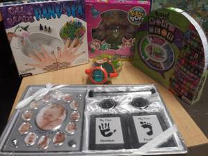 lot 5827 image: Pikmi Pops Game, Hand Spa, Tassel Word Wear, and More