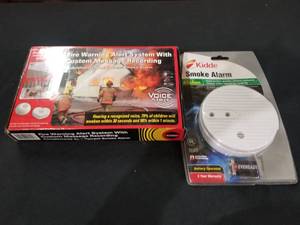 lot 7685 image: Voice Alert Fire Warning System and Smoke Alarm