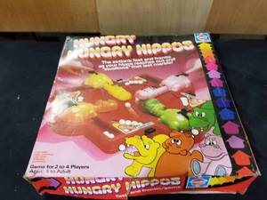 lot 7701 image: Hungry Hungry Hippos Game